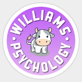 williams college psychology Sticker